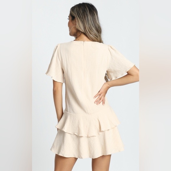 Showpo Bahama Baby Dress In Beige - Picture 4 of 12